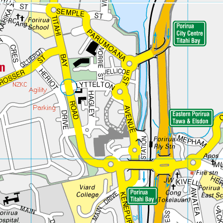 NZKC Porirua Map